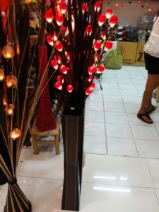 ランプ　タイ　お花