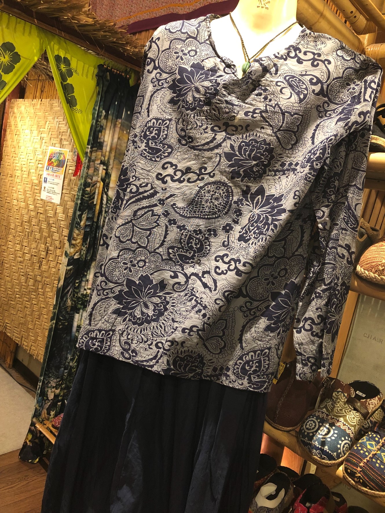 春のエスニックファッションコーデ メンズ 福岡のアジアン雑貨エスニックマーケット ｂａｇｕｓ バグース